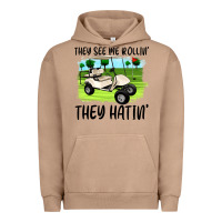 Pigment Burro they see me rollin' they hattin' Urban Hoodie - Artiststas