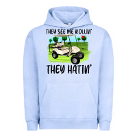 Pigment Grape Ice they see me rollin' they hattin' Urban Hoodie - Artiststas