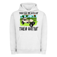 Pigment Lunar Rock they see me rollin' they hattin' Urban Hoodie - Artiststas