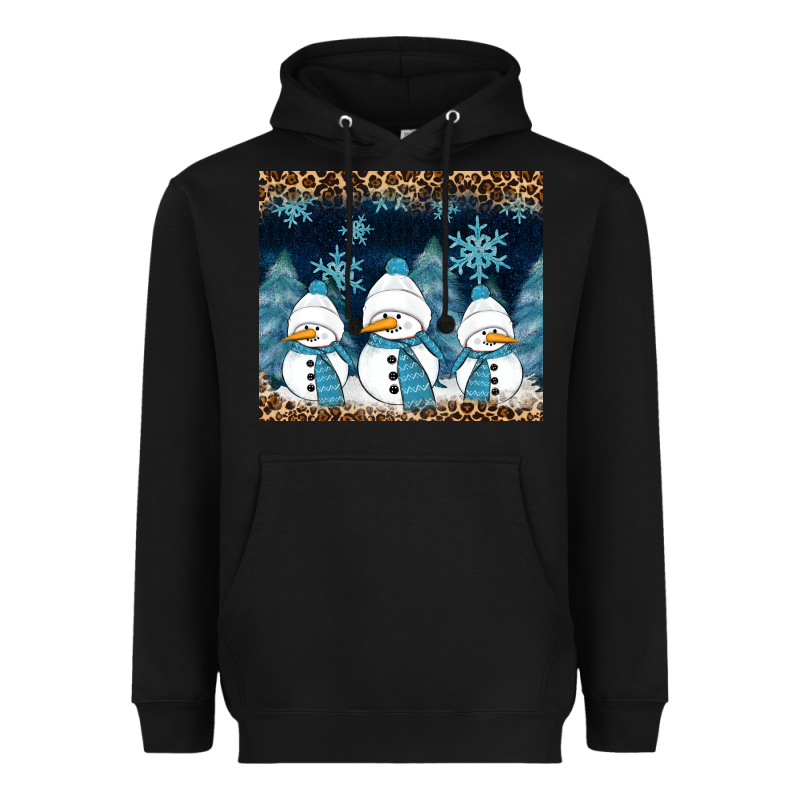 Snowman Winter Heavyweight Hoodie by RanaPortraitStore | Teevron