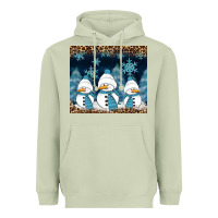 Matcha snowman winter Heavyweight Hoodie - RanaPortraitStore