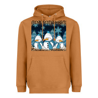 Meerkat snowman winter Heavyweight Hoodie - RanaPortraitStore