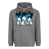Storm snowman winter Heavyweight Hoodie - RanaPortraitStore