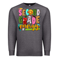Charcoal Heather second grade energy Premium Sweatshirt - texasbilliewilder