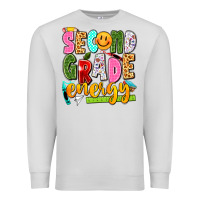 Dove Grey second grade energy Premium Sweatshirt - texasbilliewilder