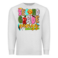 Oatmeal Heather second grade energy Premium Sweatshirt - texasbilliewilder