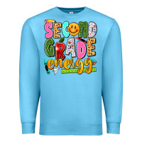 Ocean Blue second grade energy Premium Sweatshirt - texasbilliewilder