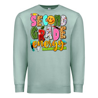 Seafoam second grade energy Premium Sweatshirt - texasbilliewilder