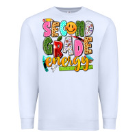 White second grade energy Premium Sweatshirt - texasbilliewilder