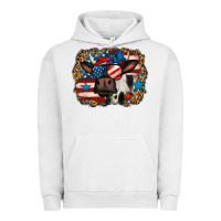 4th Of July Cow Urban Hoodie | Teevron