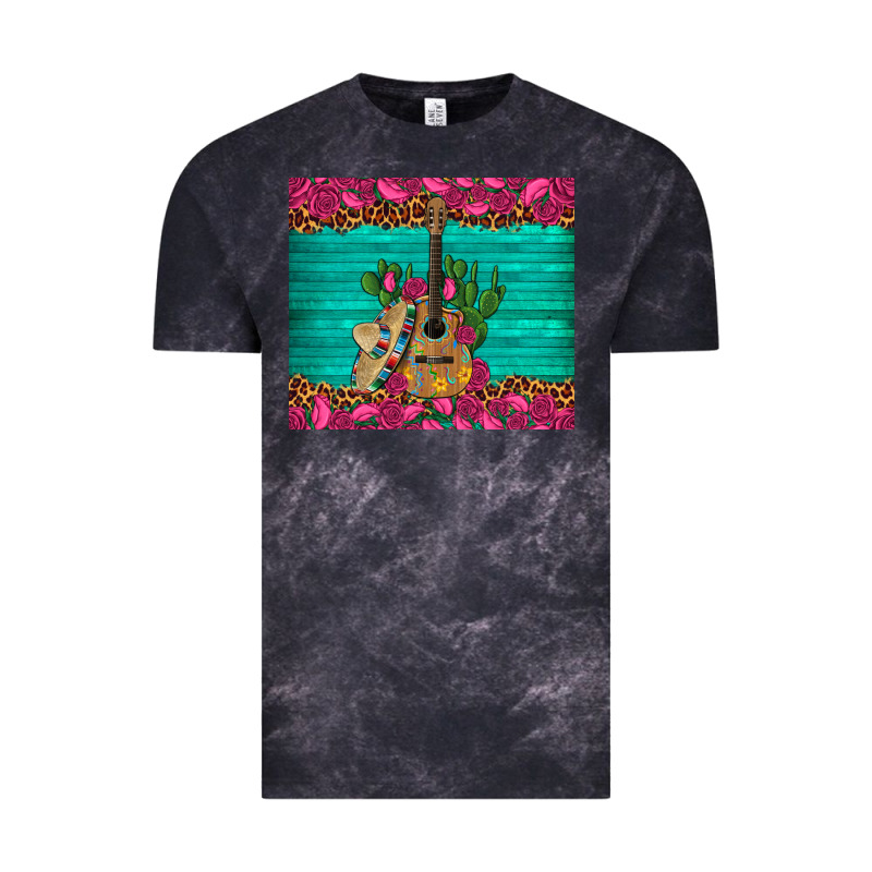 Mexican Guitar Roses Cactus Sombrero Vintage Tee by Artiststas | Teevron