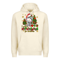 Sandshell i want a hippopotamus for christmas Premium Hoodie - AdoDesignShop