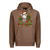 Chestnut i want a hippopotamus for christmas Premium Hoodie - AdoDesignShop