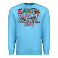 Ocean Blue boots and bling it s a cowgirl thing Premium Sweatshirt - Zillion Design Studio