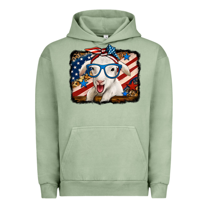 4th Of July Baby Sheep Urban Hoodie by Jasminsmagicworld | Teevron