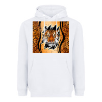 Tiger Scratch Mark Heavyweight Hoodie | Teevron