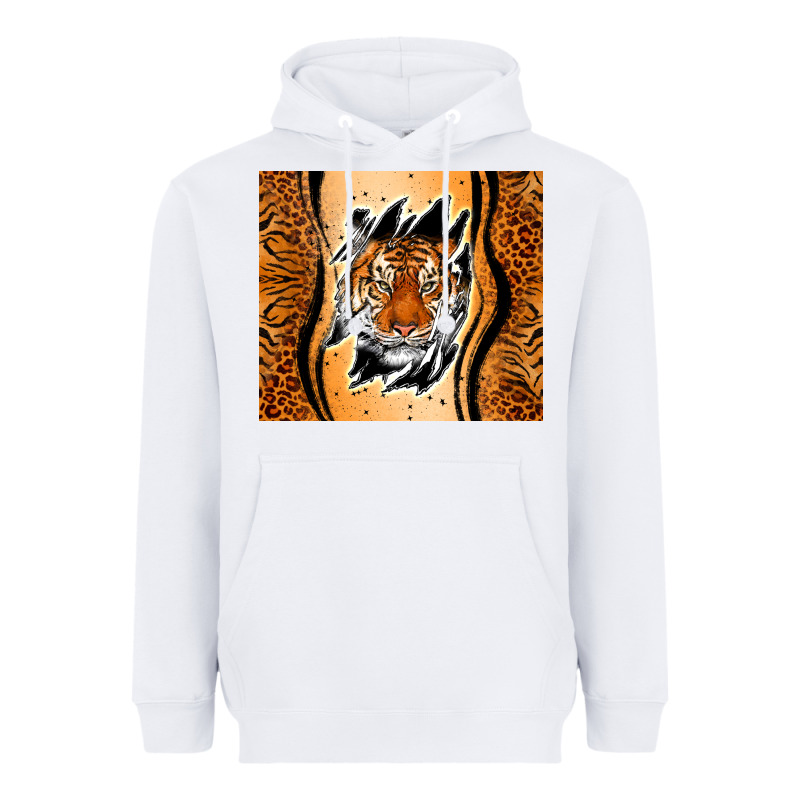 Tiger Scratch Mark Heavyweight Hoodie by RanaPortraitStore | Teevron
