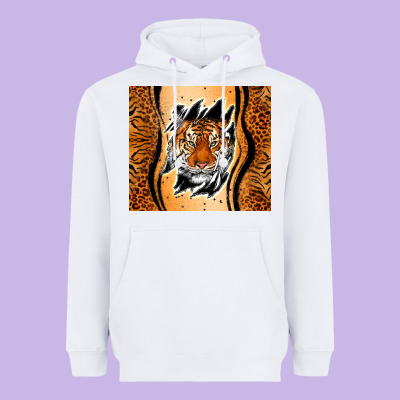 Heavyweight Hoodie tiger scratch mark