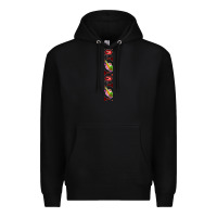 Black Halloween Key Fob Premium Hoodie - BundleAndBundleShop
