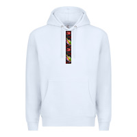 White Halloween Key Fob Premium Hoodie - BundleAndBundleShop