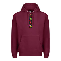 Burgundy Halloween Key Fob Premium Hoodie - BundleAndBundleShop
