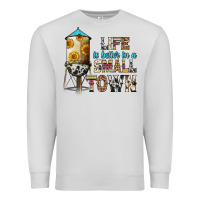 Dove Grey life is better in a small town Premium Sweatshirt - Zillion Design Studio