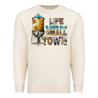 Sandshell life is better in a small town Premium Sweatshirt - Zillion Design Studio