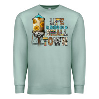 Seafoam life is better in a small town Premium Sweatshirt - Zillion Design Studio