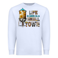White life is better in a small town Premium Sweatshirt - Zillion Design Studio