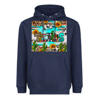 Navy texas Heavyweight Hoodie - RanaPortraitStore
