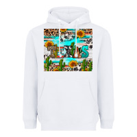 White texas Heavyweight Hoodie - RanaPortraitStore