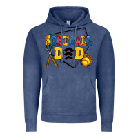 Vintage Denim softball dad Vintage Hoodie - AdoDesignShop