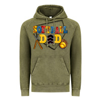 Vintage Olive softball dad Vintage Hoodie - AdoDesignShop