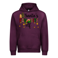 Mauve Wine santa's favorite elf Urban Hoodie - AdoDesignShop