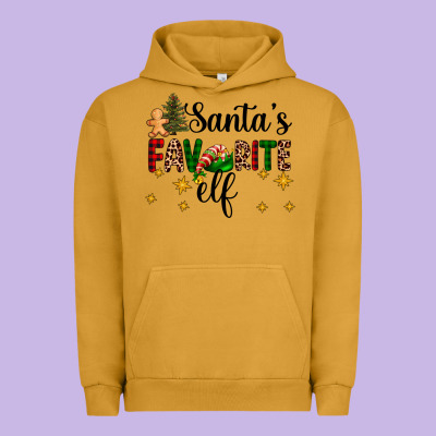 Santa's Favorite Elf Urban Hoodie Designed By Adodesignshop