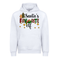 White santa's favorite elf Urban Hoodie - AdoDesignShop