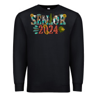 Black senior 2024 Premium Sweatshirt - texasbilliewilder