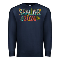 Navy senior 2024 Premium Sweatshirt - texasbilliewilder