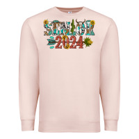 Pale Pink senior 2024 Premium Sweatshirt - texasbilliewilder