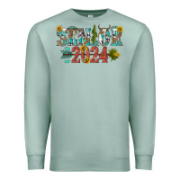 Seafoam senior 2024 Premium Sweatshirt - texasbilliewilder