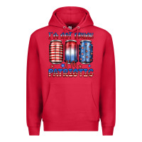 Cardinal i'm not drunk i'm patriotic Premium Hoodie - JahusDesignShop