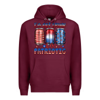 Burgundy i'm not drunk i'm patriotic Premium Hoodie - JahusDesignShop