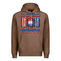 Chestnut i'm not drunk i'm patriotic Premium Hoodie - JahusDesignShop