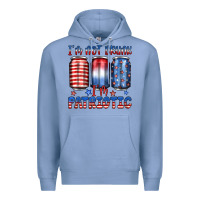 Colony Blue i'm not drunk i'm patriotic Premium Hoodie - JahusDesignShop