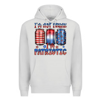 Dove Grey i'm not drunk i'm patriotic Premium Hoodie - JahusDesignShop