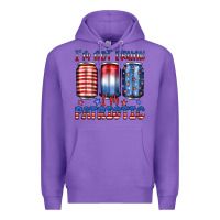 Purple i'm not drunk i'm patriotic Premium Hoodie - JahusDesignShop