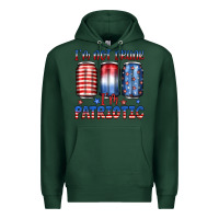 Sports Green i'm not drunk i'm patriotic Premium Hoodie - JahusDesignShop