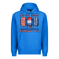True Royal i'm not drunk i'm patriotic Premium Hoodie - JahusDesignShop