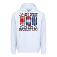 White i'm not drunk i'm patriotic Premium Hoodie - JahusDesignShop
