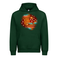 Foreset Green fall patch Urban Hoodie - JahusDesignShop